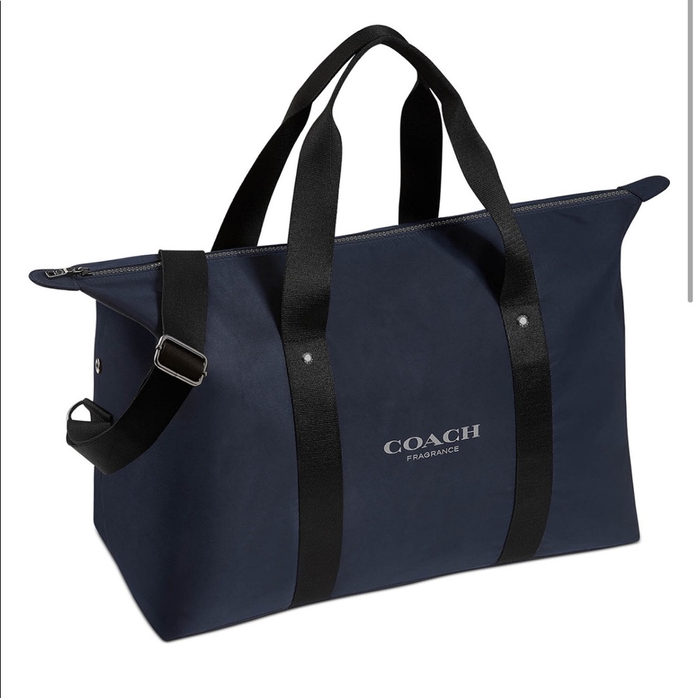 Coach fragrance duffle bag